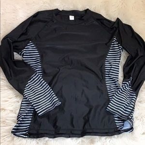 UV swim rash guard. Long sleeve